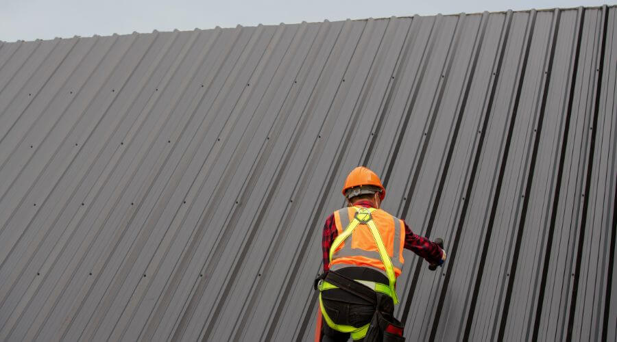 Professional metal roof installation services in New Fairfield, CT